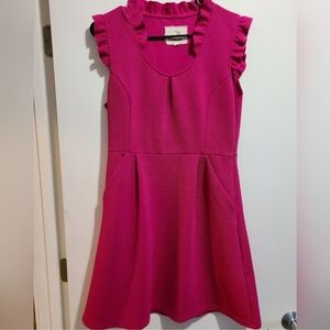 Anthropologie Tabitha Pink Dress Size 10